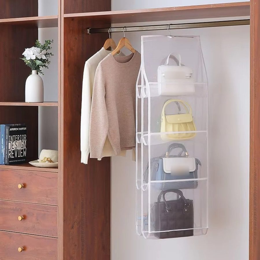 Hängender Handtaschen-Organizer mit 8 Fächern